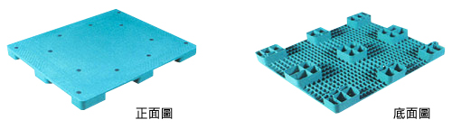 塑膠墊板系列：FCU型塑膠墊板